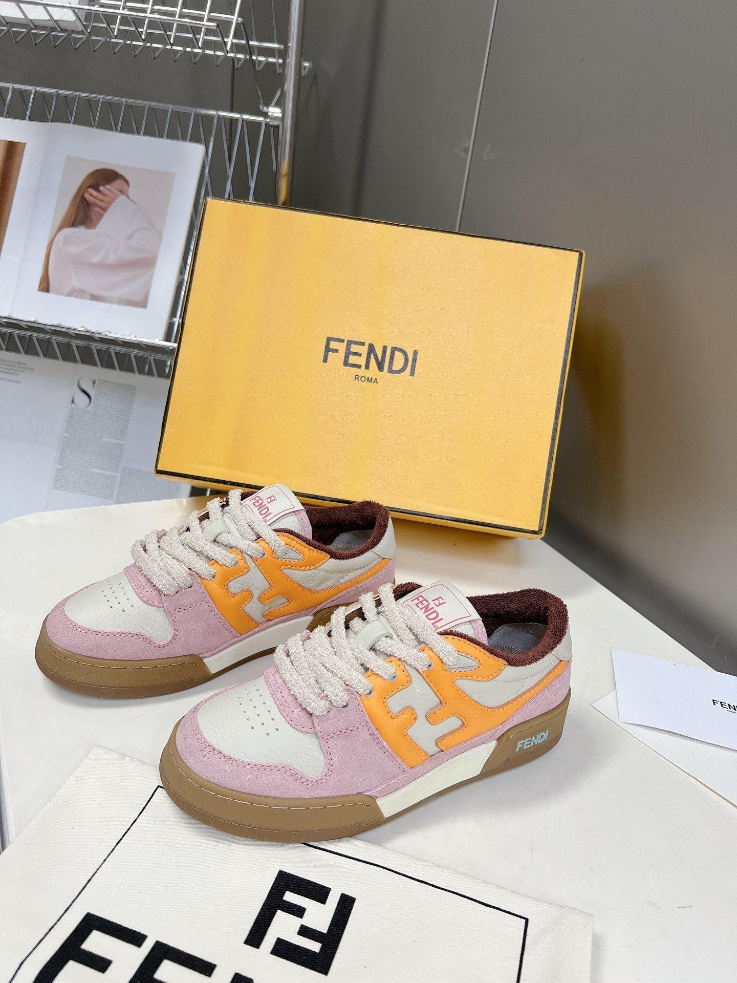 Fendi Sneakers for Men and Women – Premium Leather Designer Shoes