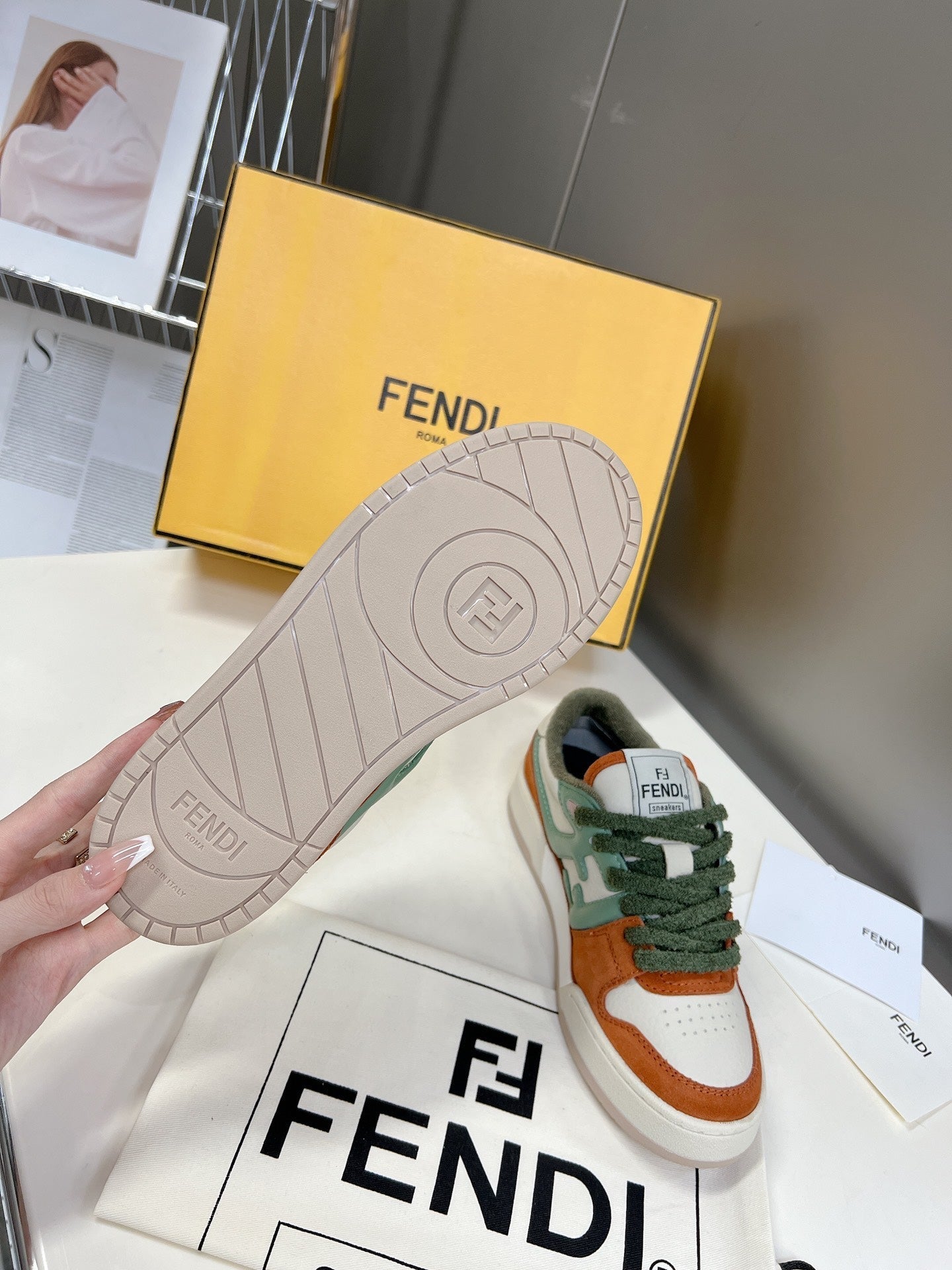 Fendi Sneakers for Men and Women – Premium Leather Designer Shoes