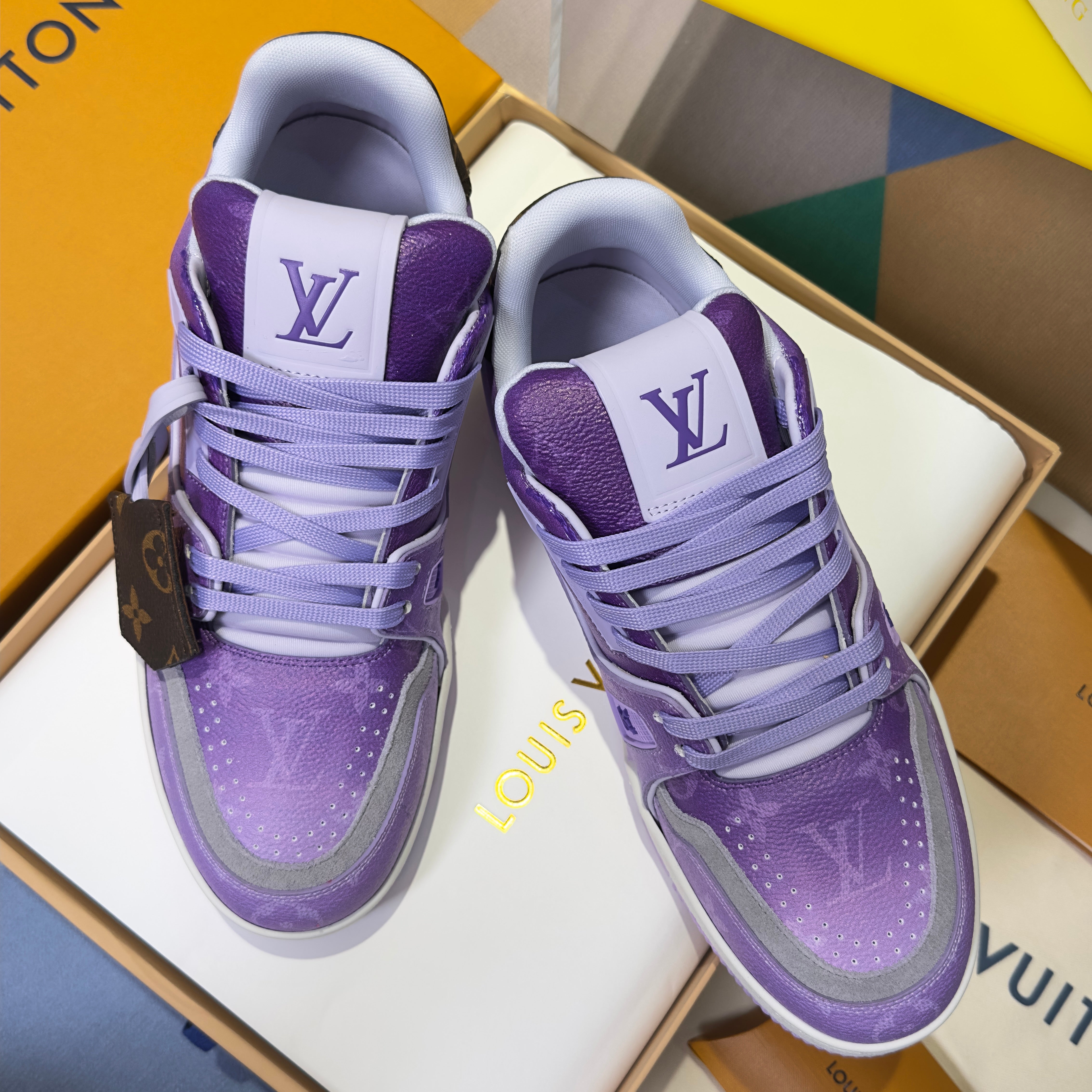 Louis Vuitton LV Trainer Sneakers for Men and Women – Premium Leather Designer Shoes