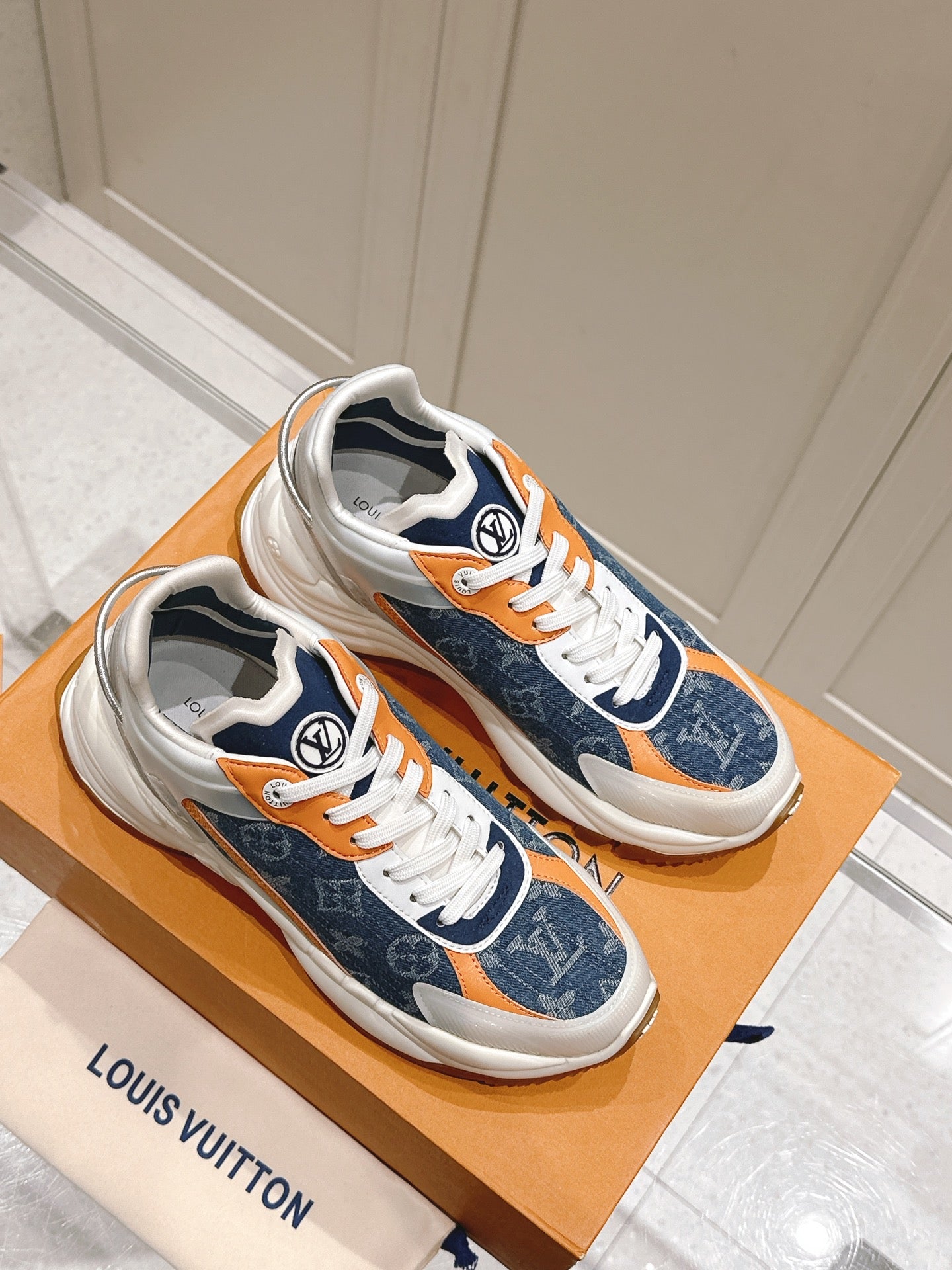 Louis Vuitton LV Run Away Monogram Sneakers | Luxury Designer Shoes