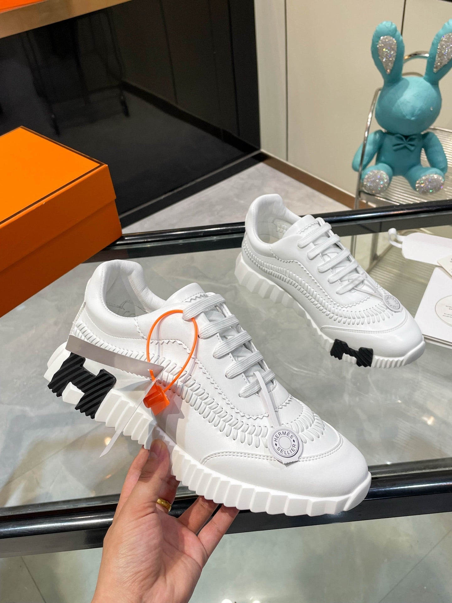 Hermes Sneakers for Men and Women – Premium Leather Designer Shoes