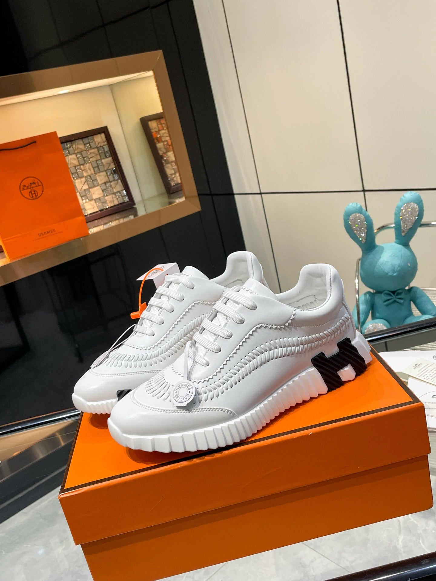 Hermes Sneakers for Men and Women – Premium Leather Designer Shoes