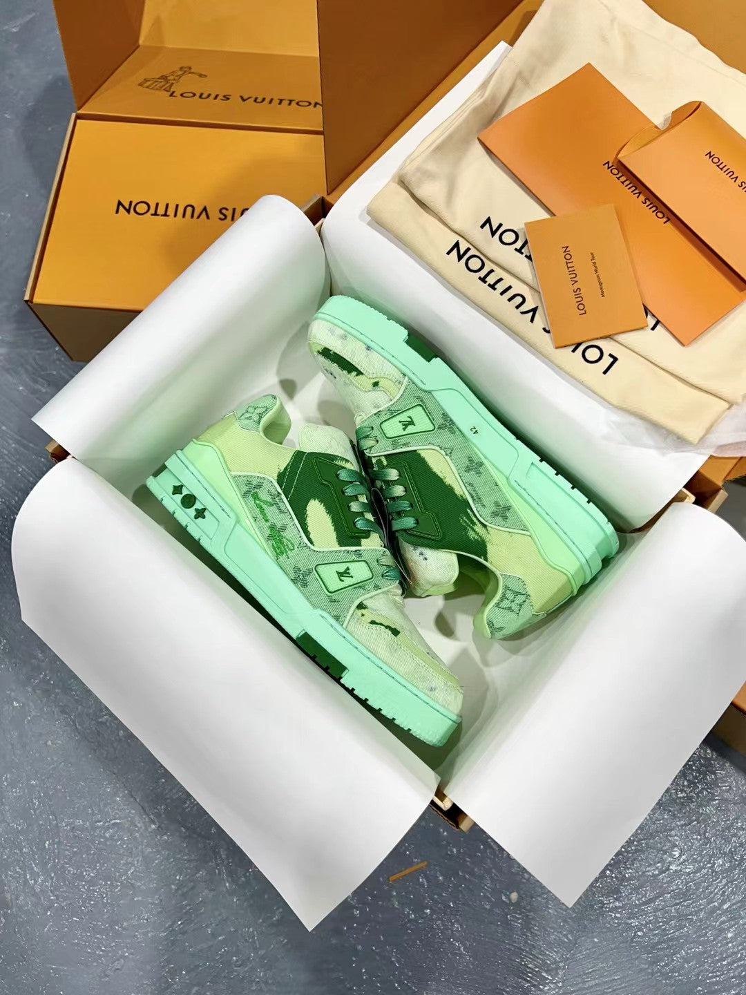 Louis Vuitton LV Trainer Sneakers for Men and Women – Premium Leather Designer Shoes
