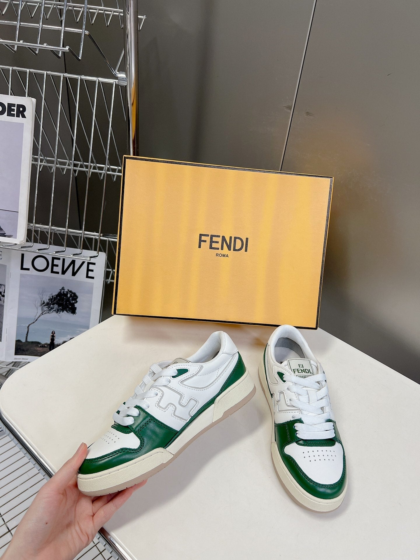 Fendi Sneakers for Men and Women – Premium Leather Designer Shoes