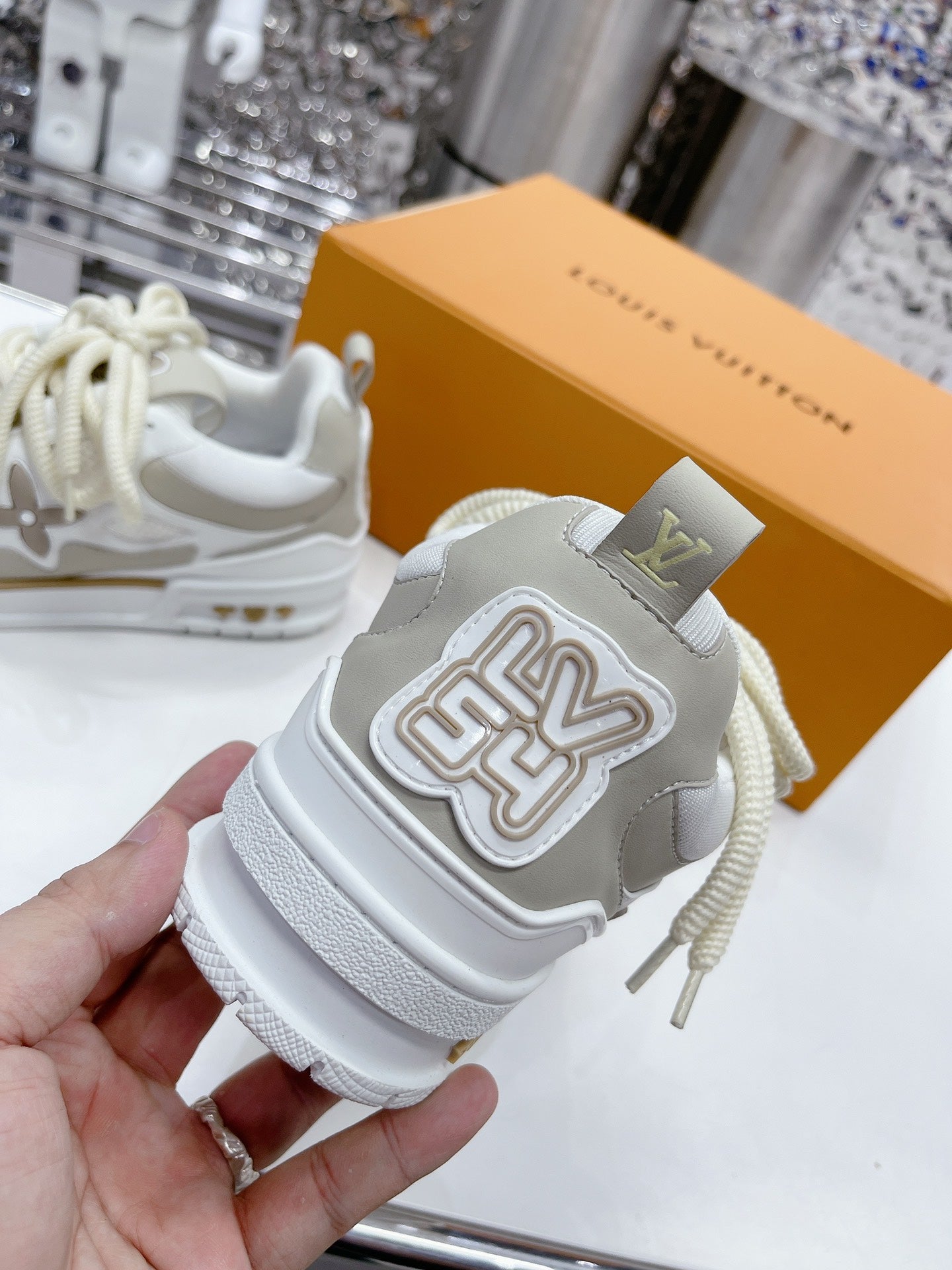 Louis Vuitton LV Trainer Sneakers for Men and Women – Premium Leather Designer Shoes