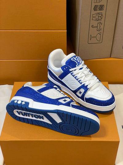 Louis Vuitton LV Trainer Sneakers for Men and Women – Premium Leather Designer Shoes