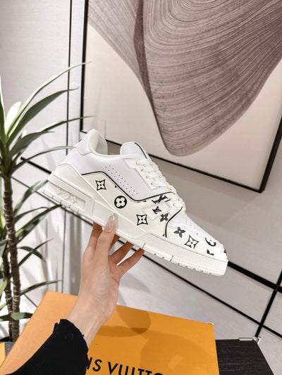 Louis Vuitton LV Trainer Sneakers for Men and Women – Premium Leather Designer Shoes