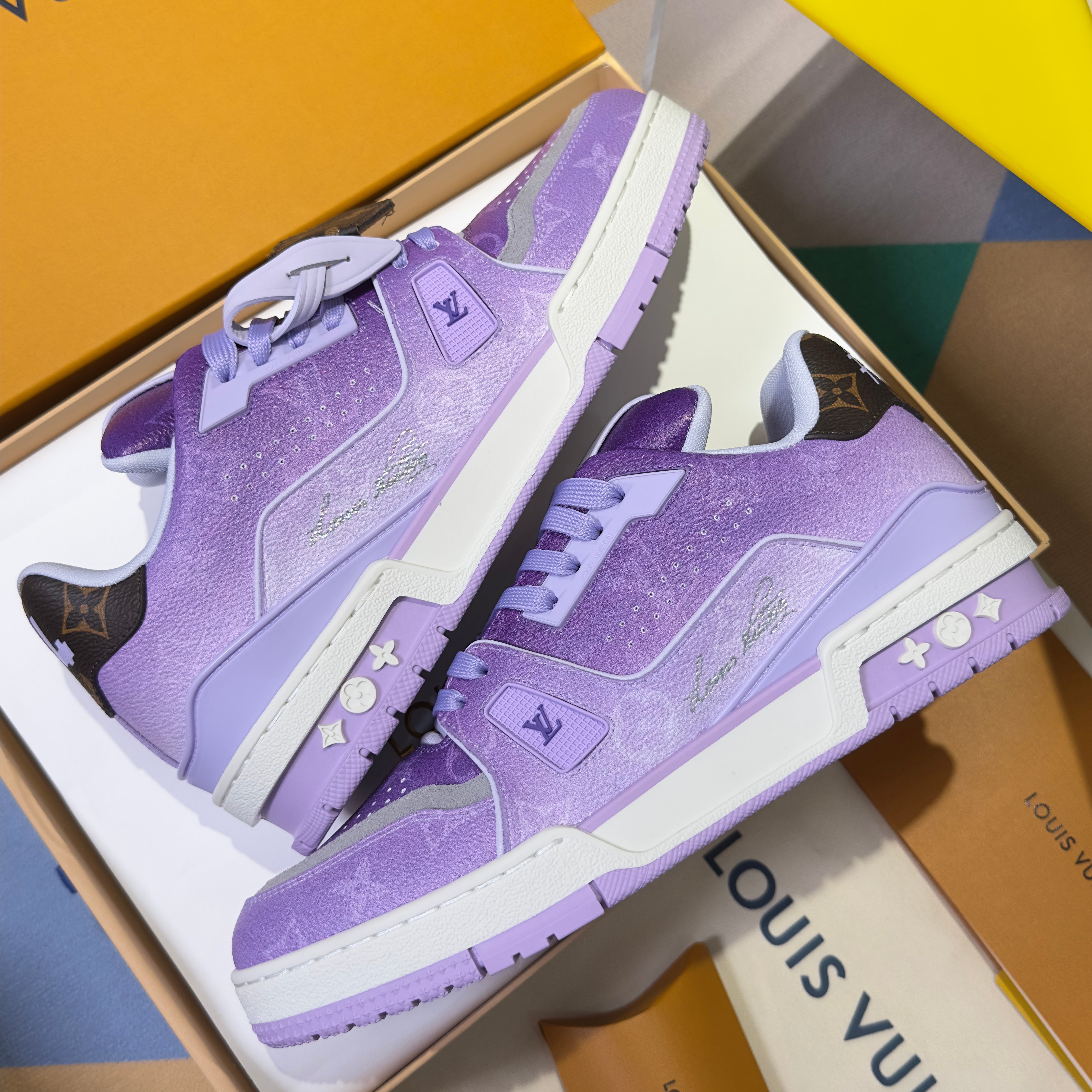 Louis Vuitton LV Trainer Sneakers for Men and Women – Premium Leather Designer Shoes