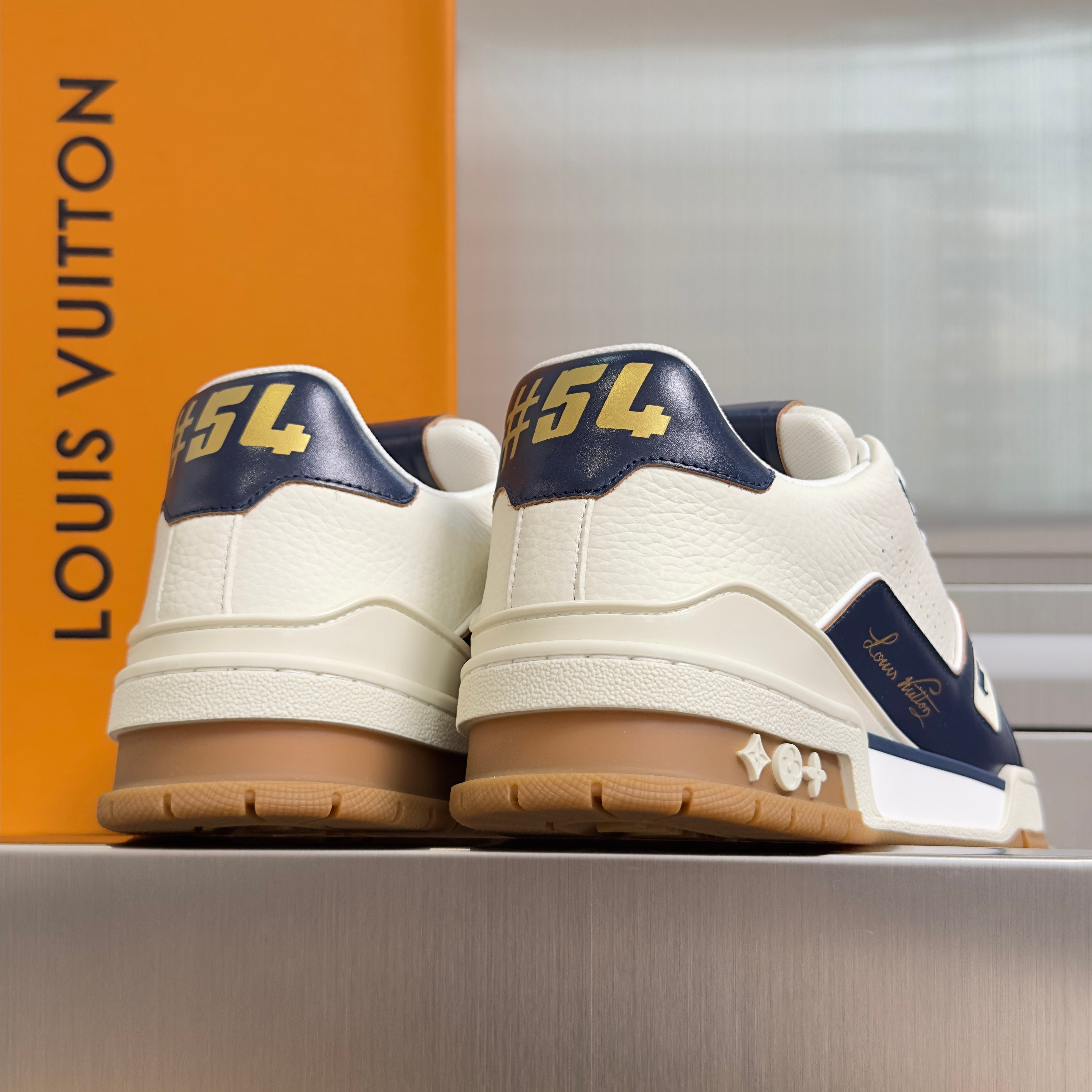 Louis Vuitton LV Trainer Sneakers for Men and Women – Premium Leather Designer Shoes