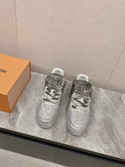 Louis Vuitton LV Trainer Sneakers for Men and Women – Premium Leather Designer Shoes