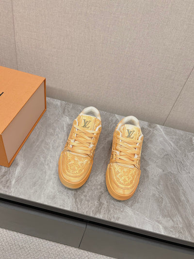 Louis Vuitton LV Trainer Sneakers for Men and Women – Premium Leather Designer Shoes