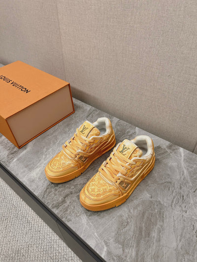 Louis Vuitton LV Trainer Sneakers for Men and Women – Premium Leather Designer Shoes