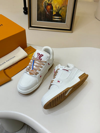 Louis Vuitton LV Trainer Sneakers for Men and Women – Premium Leather Designer Shoes