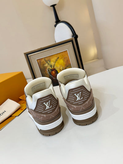 Louis Vuitton LV Trainer Sneakers for Men and Women – Premium Leather Designer Shoes