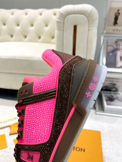 Louis Vuitton LV Trainer Sneakers for Men and Women – Premium Leather Designer Shoes