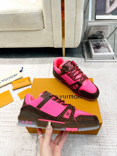 Louis Vuitton LV Trainer Sneakers for Men and Women – Premium Leather Designer Shoes