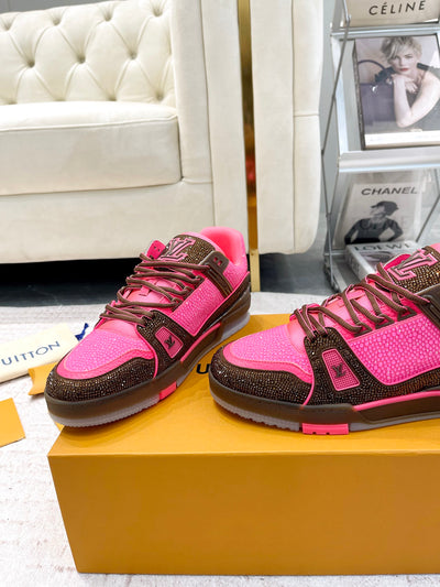 Louis Vuitton LV Trainer Sneakers for Men and Women – Premium Leather Designer Shoes