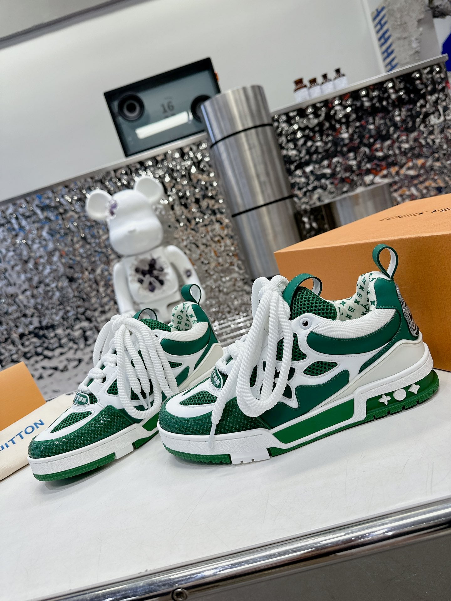 Louis Vuitton LV Trainer Sneakers for Men and Women – Premium Leather Designer Shoes