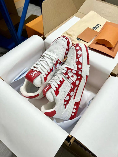 Louis Vuitton LV Trainer Sneakers for Men and Women – Premium Leather Designer Shoes
