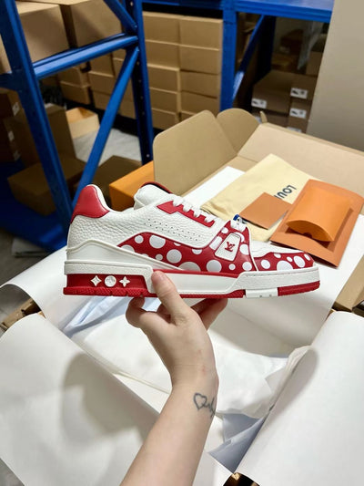 Louis Vuitton LV Trainer Sneakers for Men and Women – Premium Leather Designer Shoes