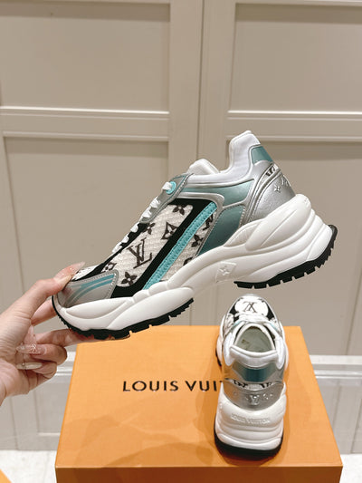 Louis Vuitton LV Run Away Monogram Sneakers | Luxury Designer Shoes
