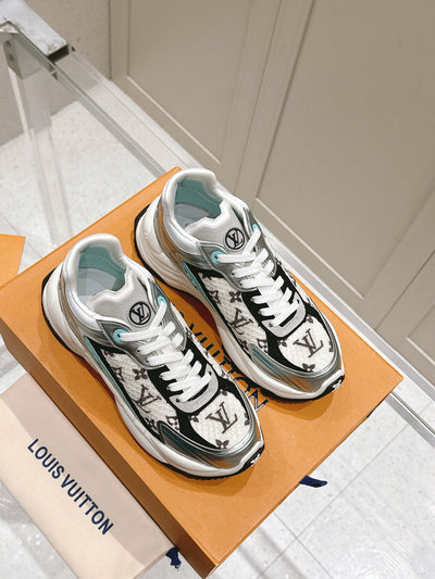 Louis Vuitton LV Run Away Monogram Sneakers | Luxury Designer Shoes