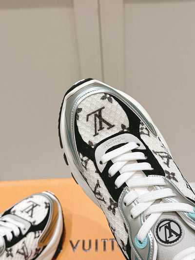 Louis Vuitton LV Run Away Monogram Sneakers | Luxury Designer Shoes