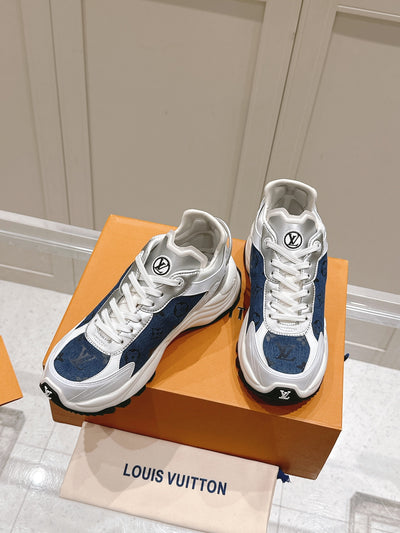 Louis Vuitton LV Run Away Monogram Sneakers | Luxury Designer Shoes