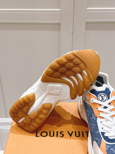 Louis Vuitton LV Run Away Monogram Sneakers | Luxury Designer Shoes