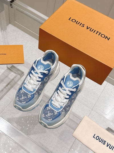 Louis Vuitton LV Run Away Monogram Sneakers | Luxury Designer Shoes