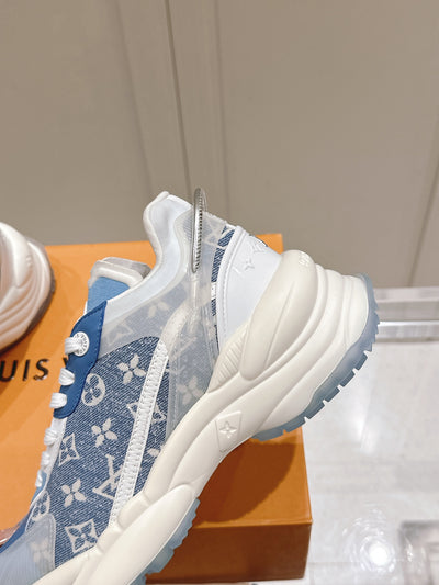 Louis Vuitton LV Run Away Monogram Sneakers | Luxury Designer Shoes