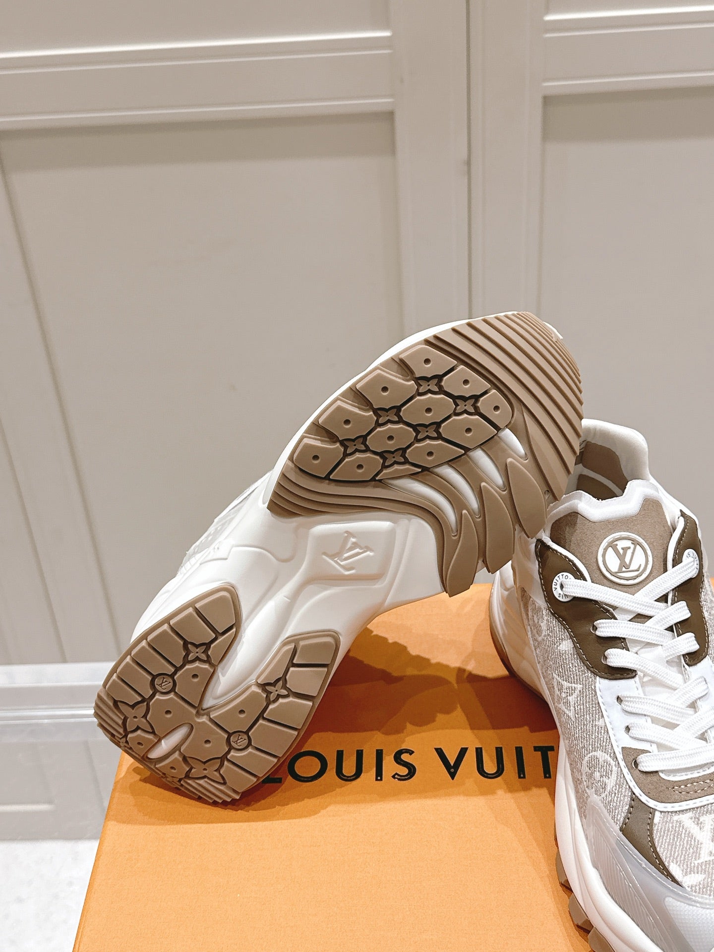 Louis Vuitton LV Run Away Monogram Sneakers | Luxury Designer Shoes