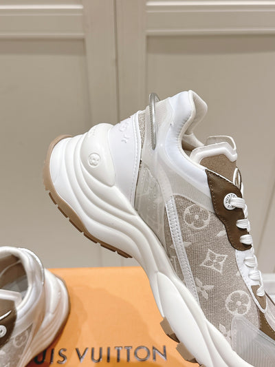 Louis Vuitton LV Run Away Monogram Sneakers | Luxury Designer Shoes