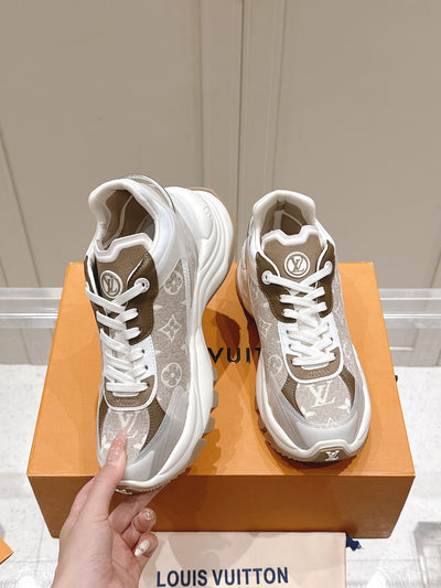 Louis Vuitton LV Run Away Monogram Sneakers | Luxury Designer Shoes