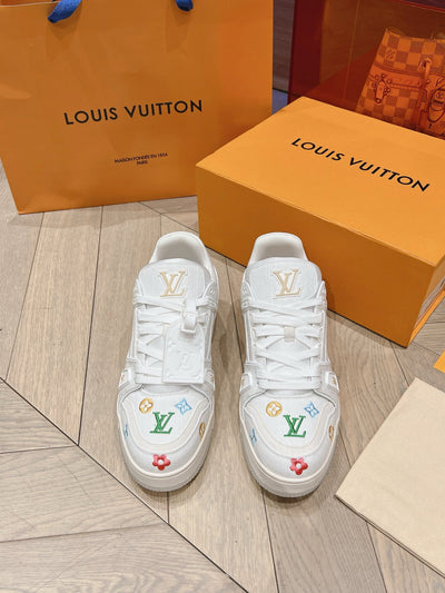 Louis Vuitton LV Trainer Sneakers for Men and Women – Premium Leather Designer Shoes