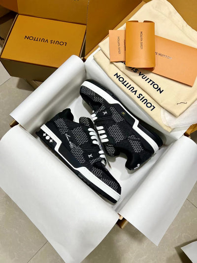 Louis Vuitton LV Trainer Sneakers for Men and Women – Premium Leather Designer Shoes