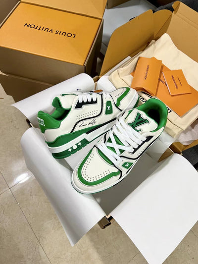 Louis Vuitton LV Trainer Sneakers for Men and Women – Premium Leather Designer Shoes