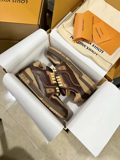 Louis Vuitton LV Trainer Sneakers for Men and Women – Premium Leather Designer Shoes