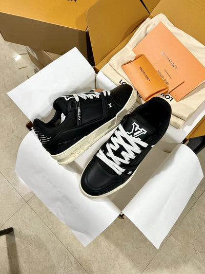 Louis Vuitton LV Trainer Sneakers for Men and Women – Premium Leather Designer Shoes