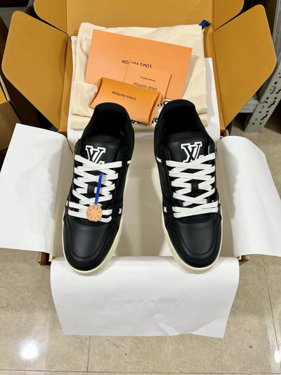 Louis Vuitton LV Trainer Sneakers for Men and Women – Premium Leather Designer Shoes