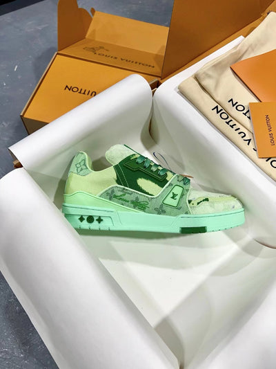 Louis Vuitton LV Trainer Sneakers for Men and Women – Premium Leather Designer Shoes