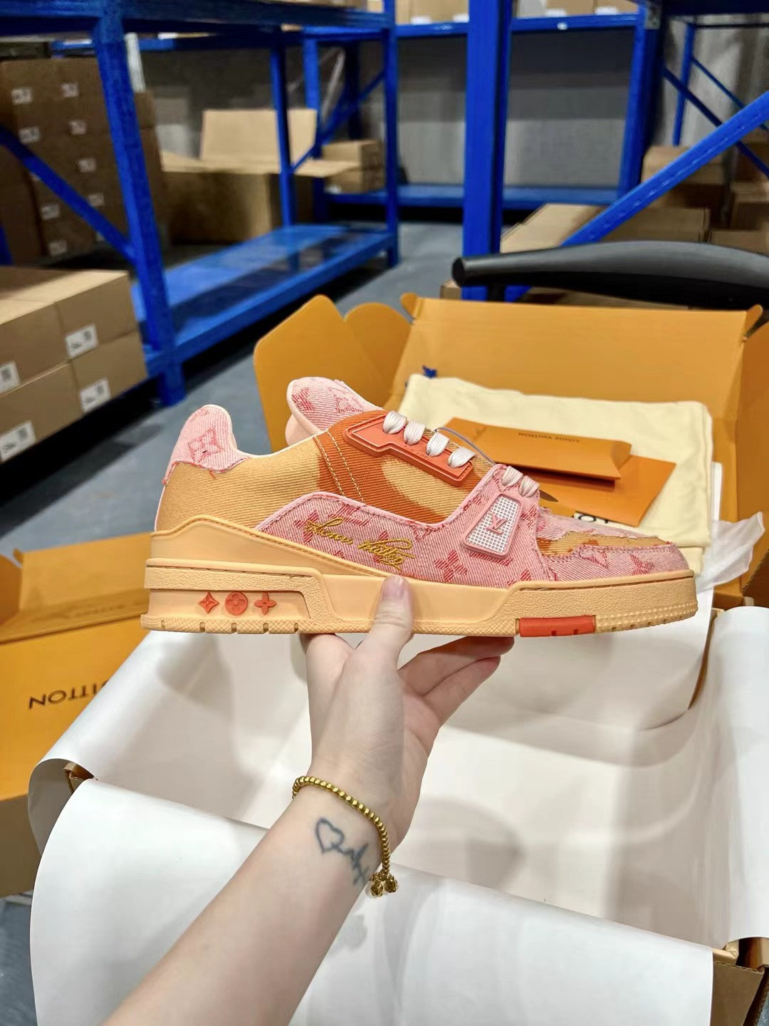 Louis Vuitton LV Trainer Sneakers for Men and Women – Premium Leather Designer Shoes