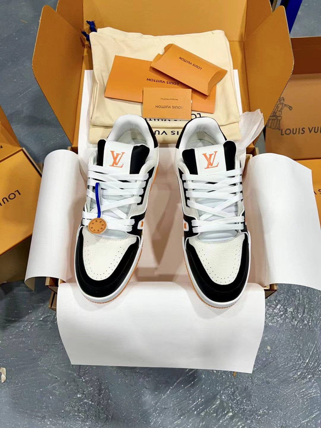 Louis Vuitton LV Trainer Sneakers for Men and Women – Premium Leather Designer Shoes