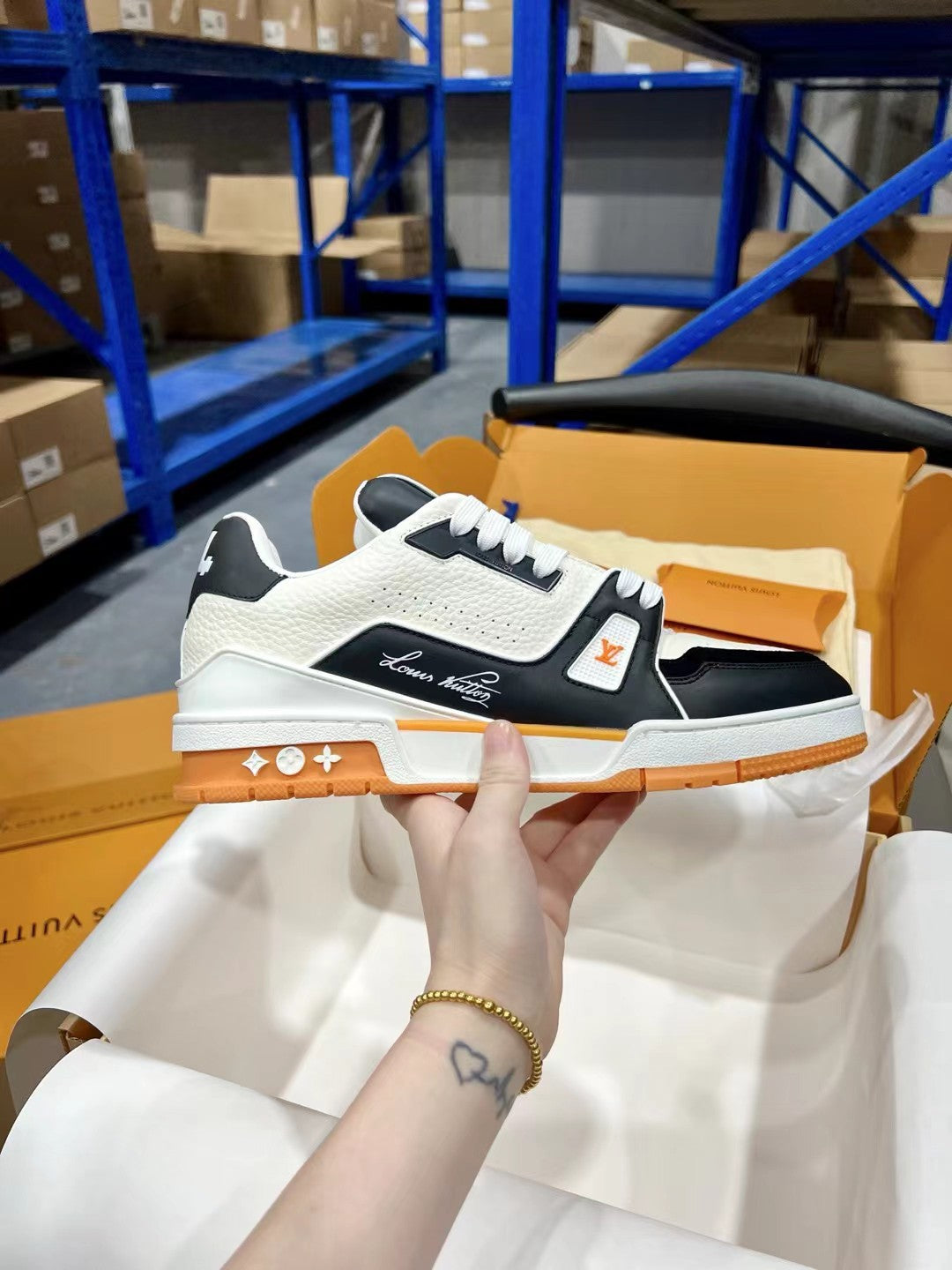 Louis Vuitton LV Trainer Sneakers for Men and Women – Premium Leather Designer Shoes
