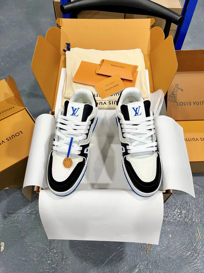 Louis Vuitton LV Trainer Sneakers for Men and Women – Premium Leather Designer Shoes