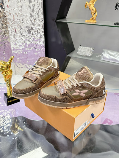 Louis Vuitton LV Trainer Sneakers for Men and Women – Premium Leather Designer Shoes