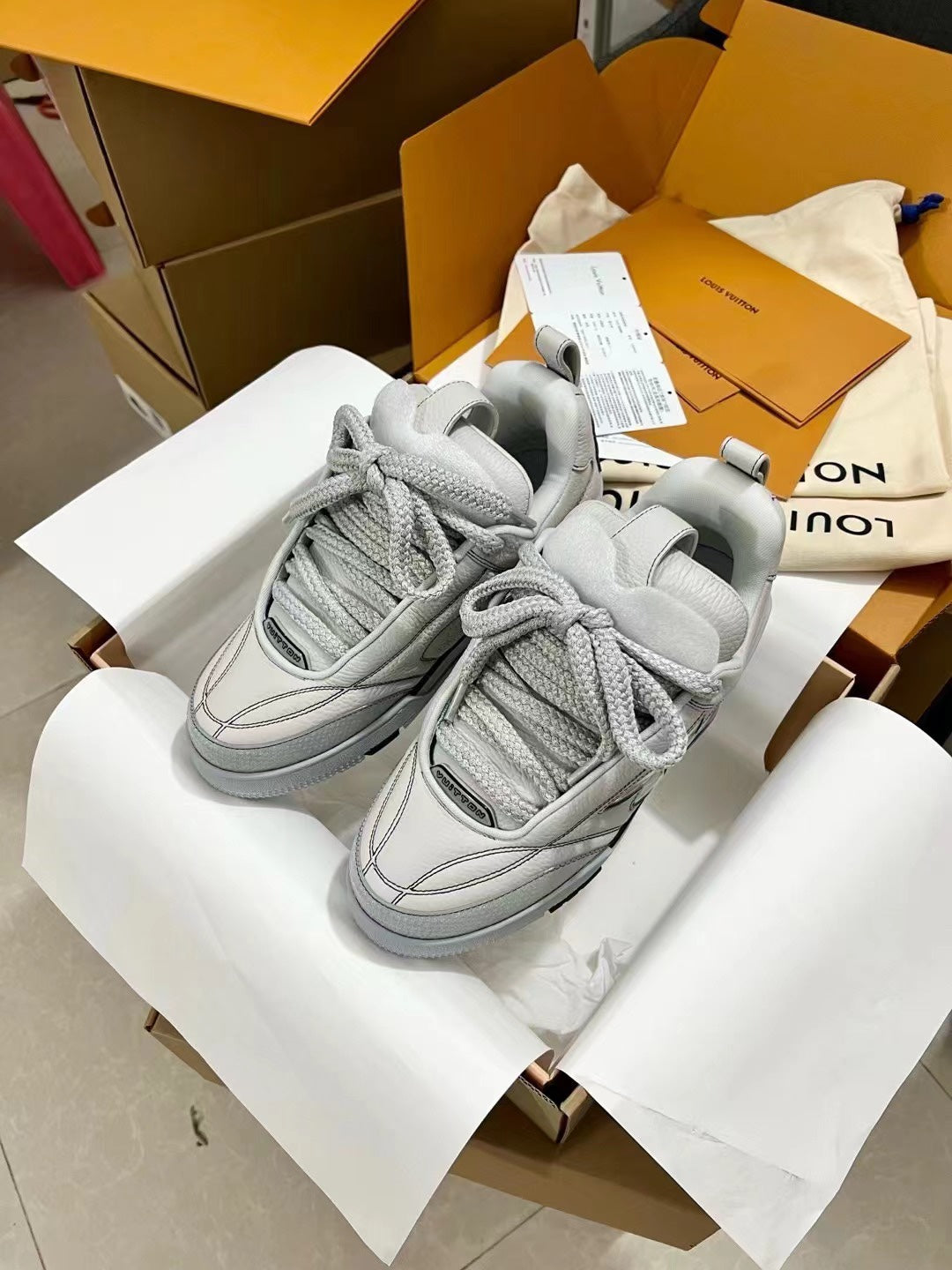 Louis Vuitton Sneakers for Men and Women – Premium Leather Designer Shoes