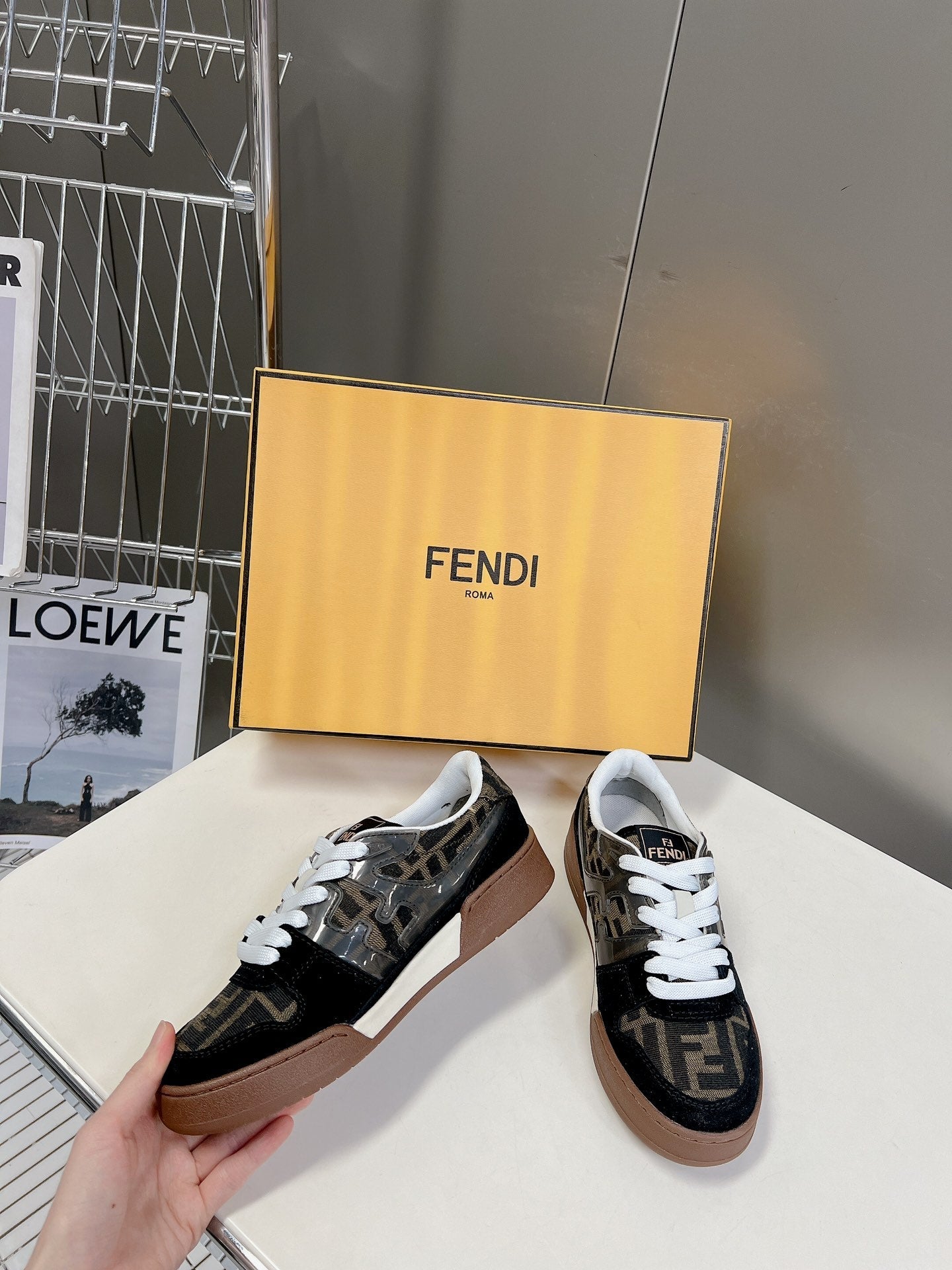 Fendi Sneakers for Men and Women – Premium Leather Designer Shoes